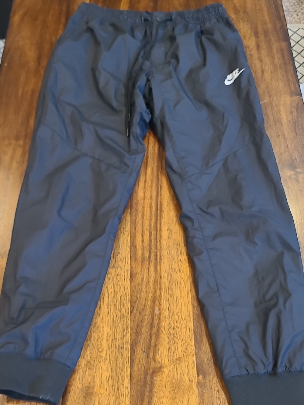 Nike Lined Wind Breaker Pants Size Med